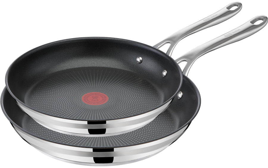 Tefal Pfannenset Pfannen-Set Jamie Oliver Cook Smart 2-teilig 24 cm Edelstahl