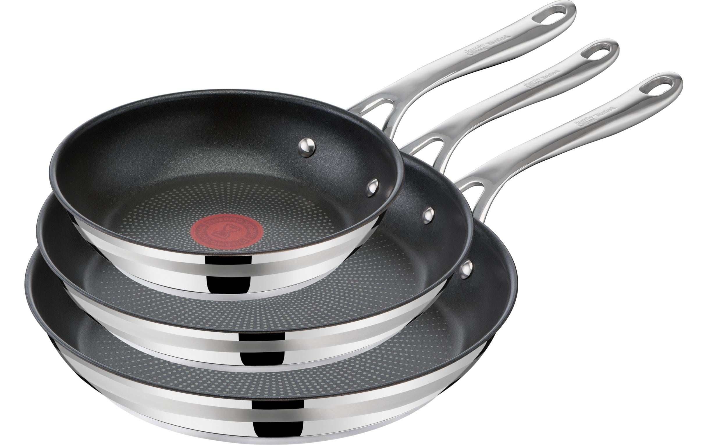 Tefal Pfannenset Pfannen-Set Jamie Oliver Cook Smart 3-teilig 20 cm Edelstahl