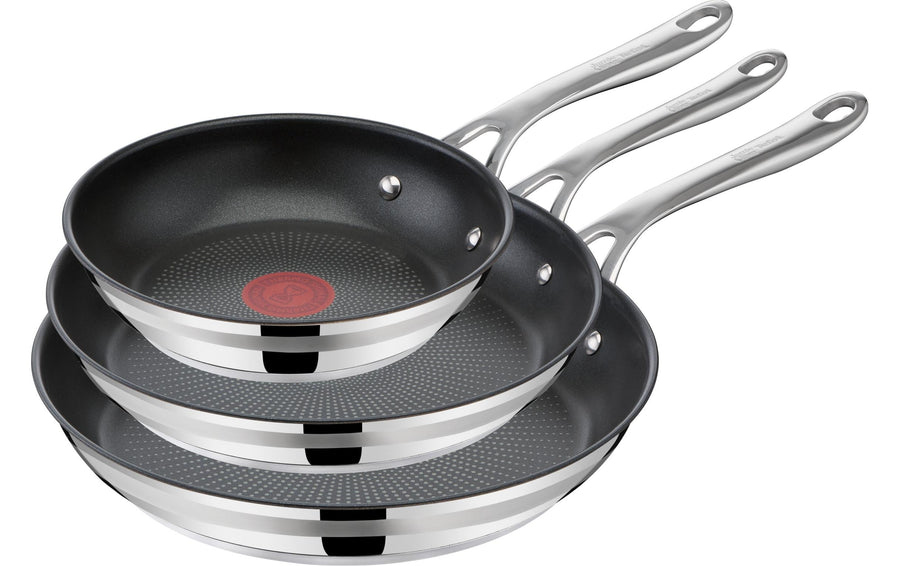 Tefal Pfannenset Pfannen-Set Jamie Oliver Cook Smart 3-teilig 20 cm Edelstahl