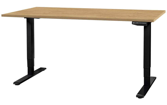 Contini Tisch höhenverstellbar Eiche