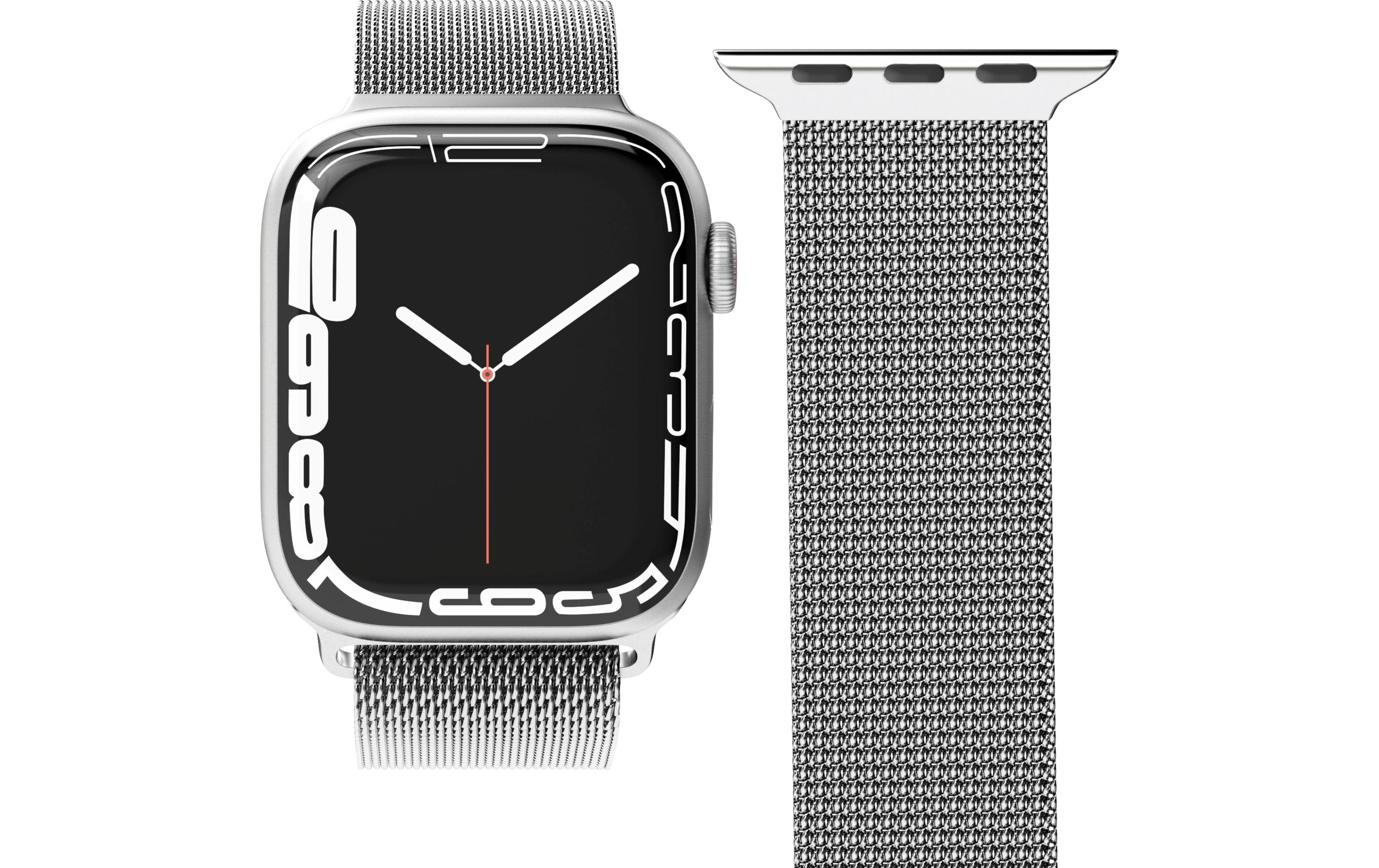 Vonmählen Armband Milanese Loop Apple Watch 40/41/42 mm Silver