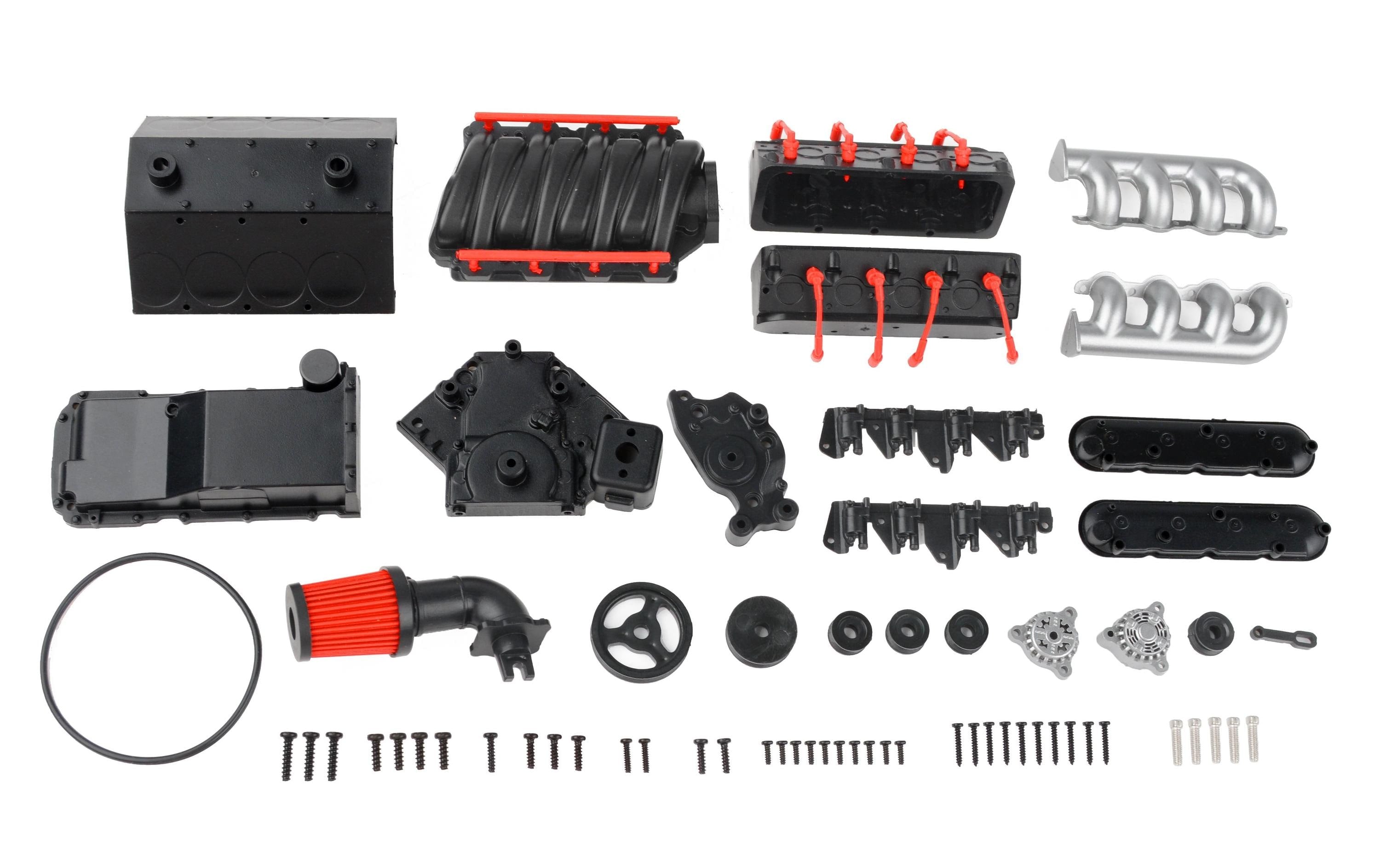 RC4WD Plastic Crate Engine Housing Assembly Miller Motorsports Pro Rock Racer