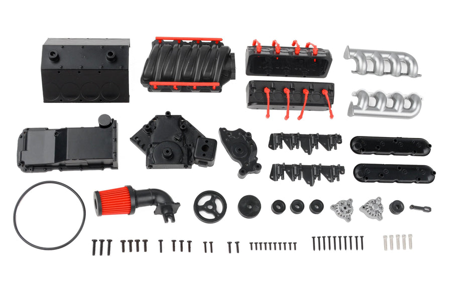 RC4WD Plastic Crate Engine Housing Assembly Miller Motorsports Pro Rock Racer