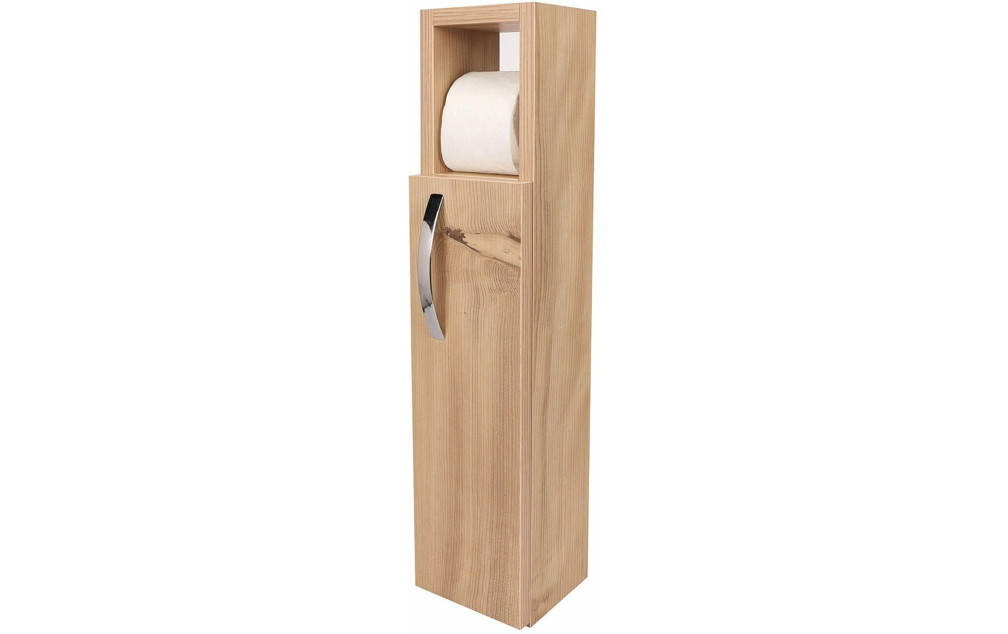 Woody Fashion Badregal Star Braun 15x65x12cm Spanplatte, Grundmaterial: Holz
