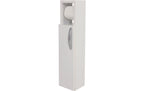 Woody Fashion Badregal Star Weiss 15x65x12cm Spanplatte, Grundmaterial: Holz