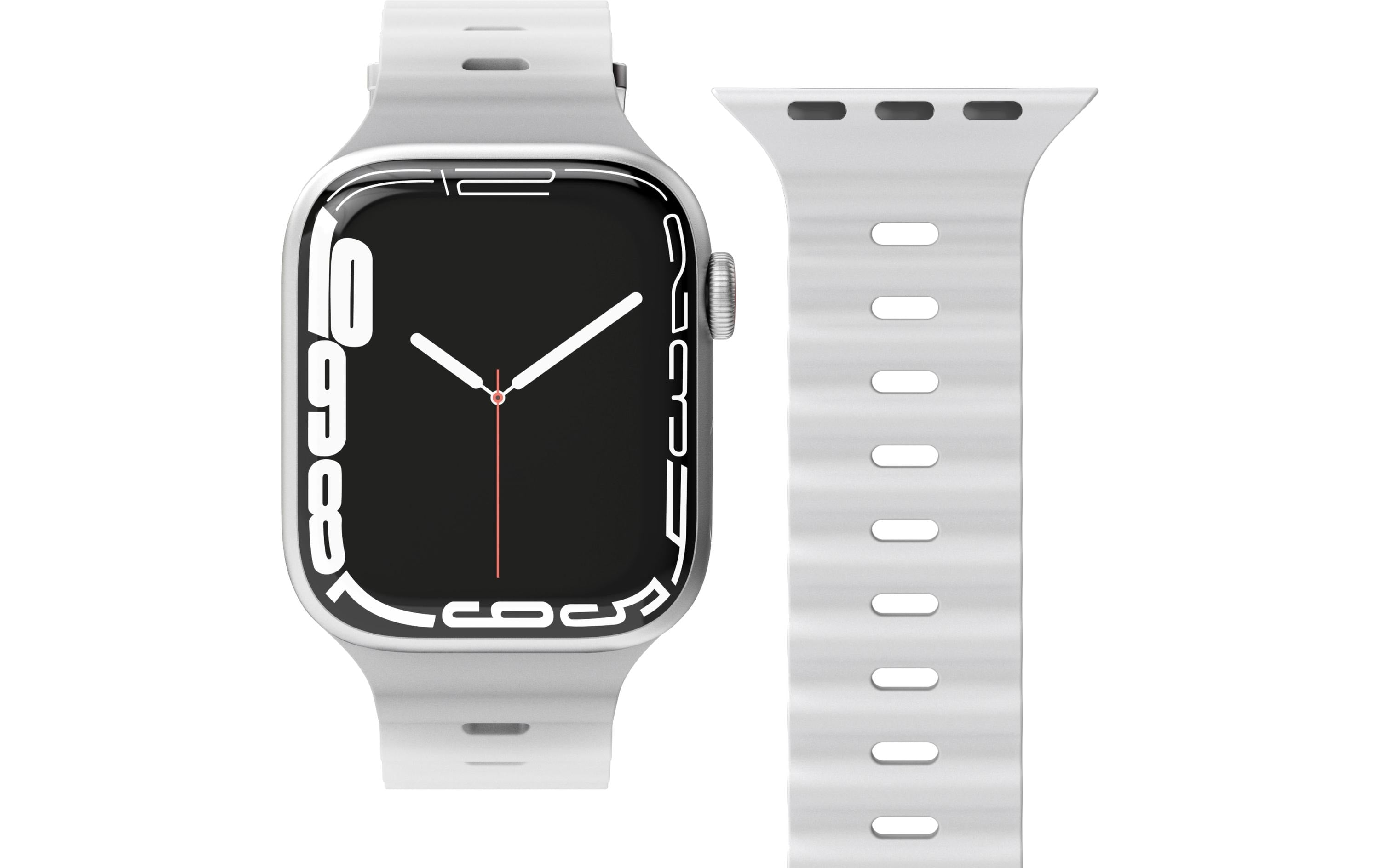 Vonmählen Wave Band Apple Watch 44/45/46/49 mm Light Gray