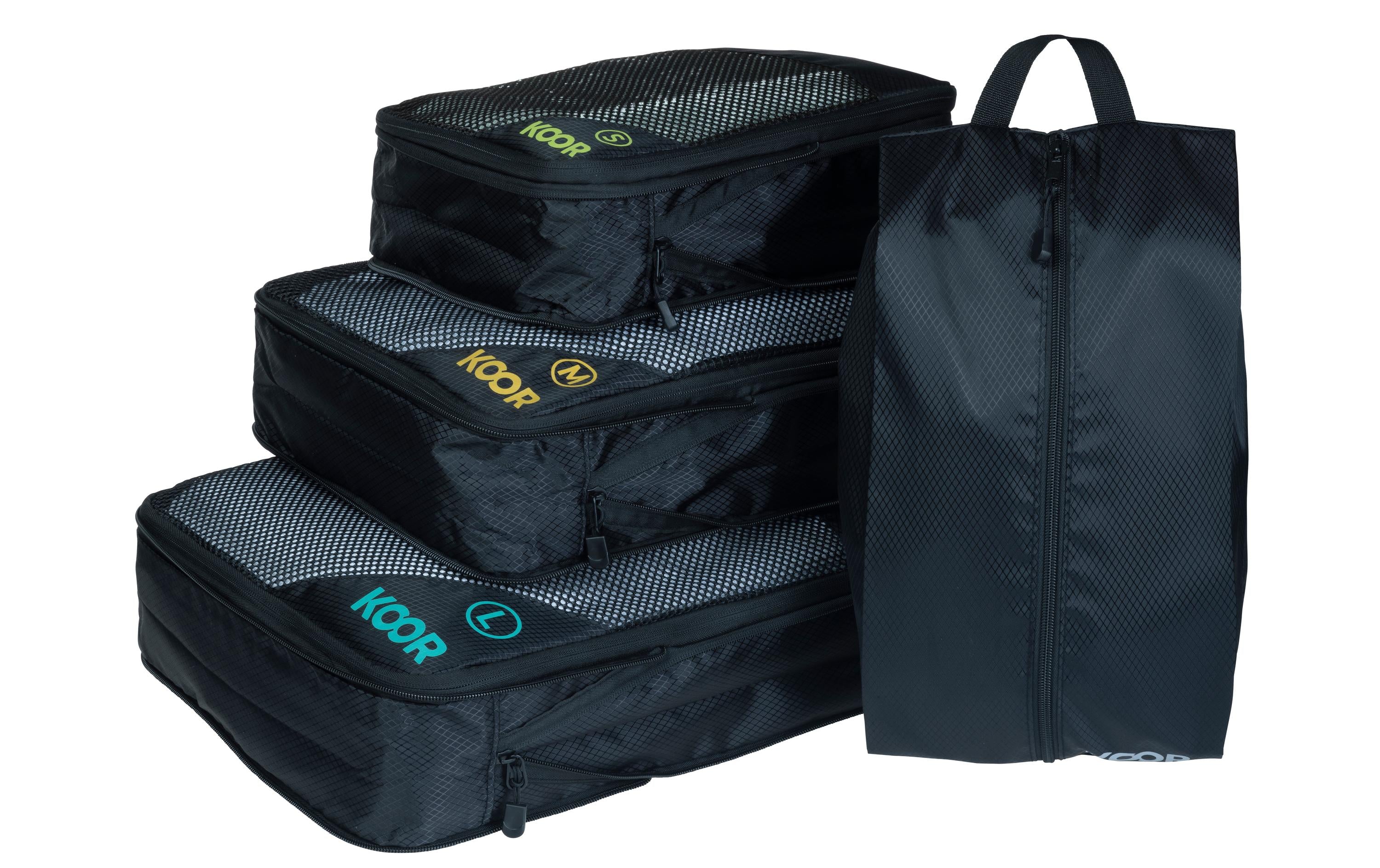 KOOR Packhilfen-Set Goora 4-teilig Small+Medium+Large, multicolor