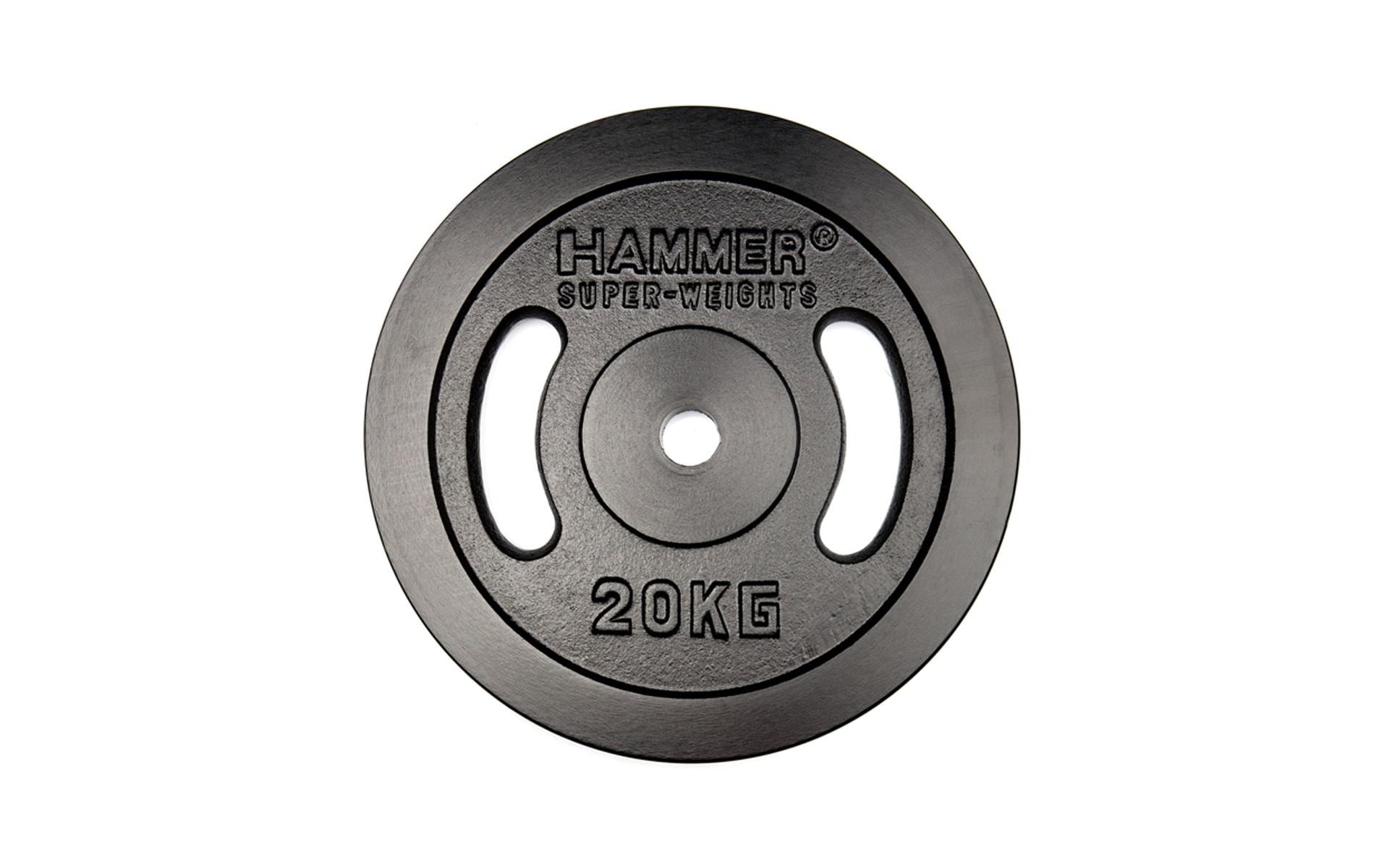HAMMER Hantelscheibe 1x 20 kg Dicke: 30mm