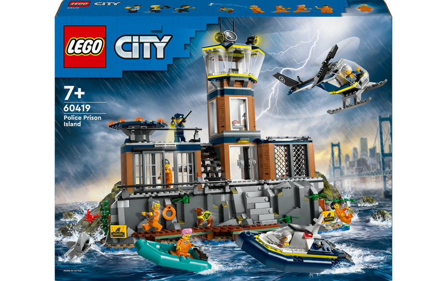 LEGO® City Polizeistation auf der Gefängnisinsel 60419