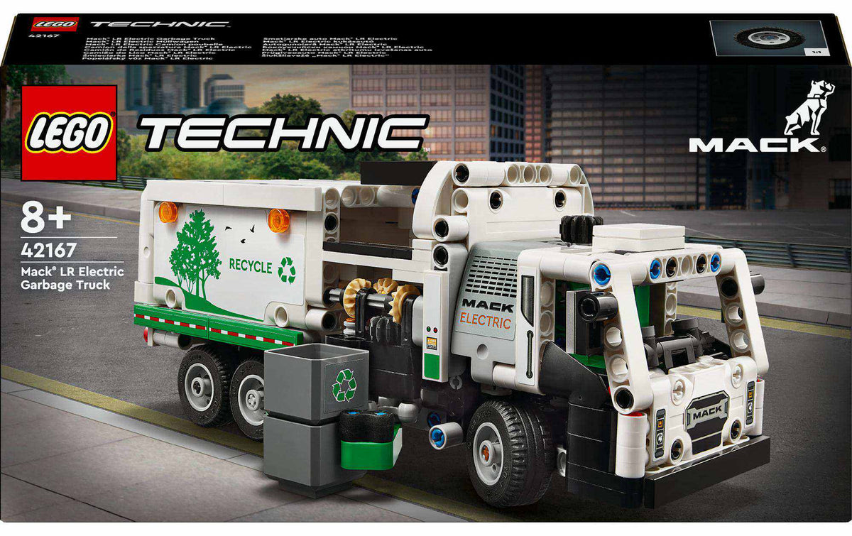 LEGO® Technic Mack LR Electric Müllwagen 42167