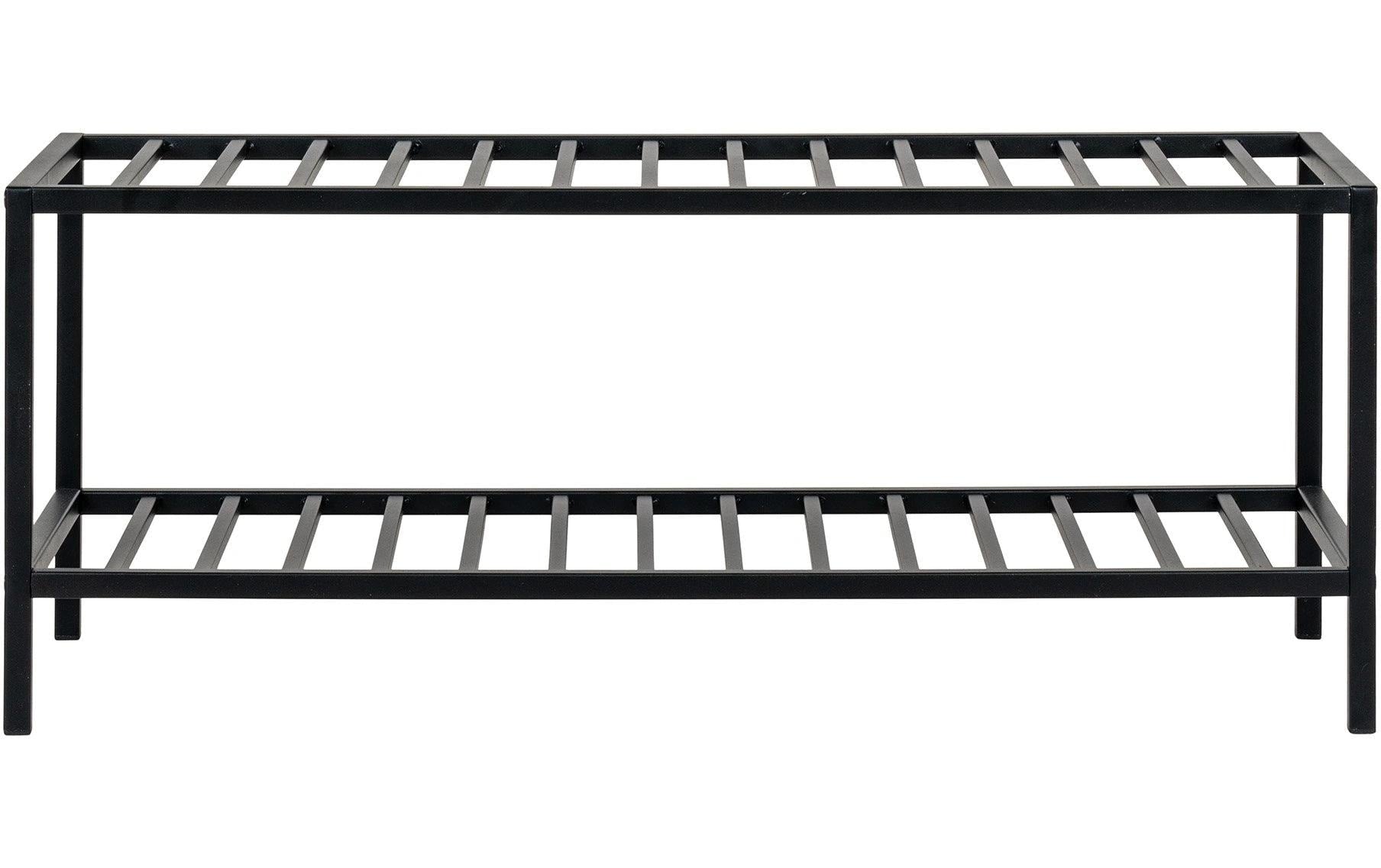 House Nordic Schuhregal Vita Schwarz