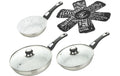 Genius Pfannenset Pfannen-Set Cerafit Mont Blanc 20 cm Aluminium