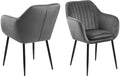 AC Design Stuhl Emilia Dunkelgrau