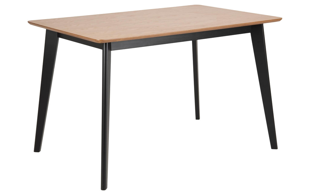 AC Design Esstisch Roxby Schwarz/Natur
