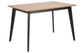 AC Design Esstisch Roxby Schwarz/Natur