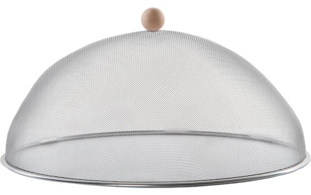 Esschert Design Fliegenhaube Edelstahl mit Buchenholzgriff 43 cm Garteneinrichtung Esschert Design