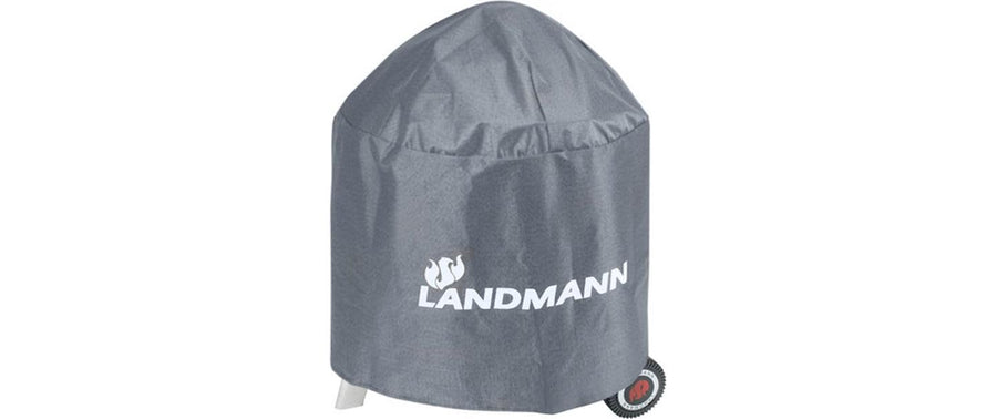 Landmann Wetterschutzhaube Premium Polyester Grau 90x70x70 cm Grills & Feuerstellen Landmann