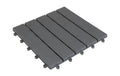 COCON Terrassenplatten Grau Beton 30x30 cm, 6 Stück Garten & Outdoor > Garten > Garten Zubehör COCON