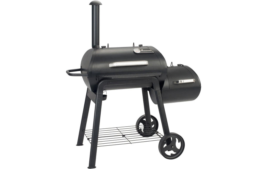 LANDMANN Holzkohlegrill Vinson 300 Schwarz mit Thermometer aus Stahl Grills & Feuerstellen Landmann