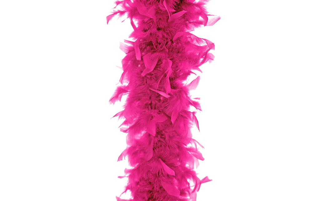 Partyaccessoire Boa Schwarz Aus Federn