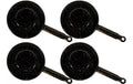 Garcima Pfanne tief emaillierter Stahl 14 cm 4er-Set Grills & Feuerstellen Garcima