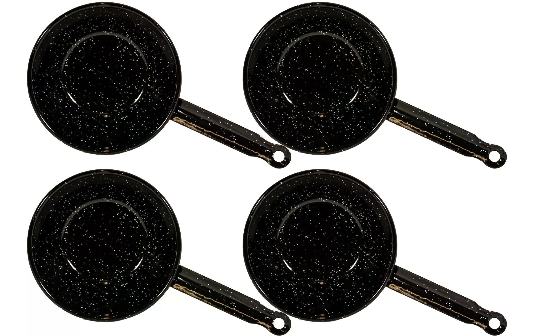 Garcima Pfanne tief emaillierter Stahl 14 cm 4er-Set Grills & Feuerstellen Garcima