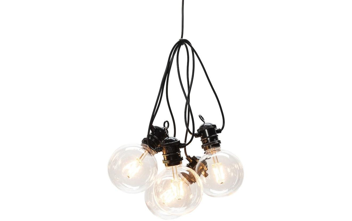 Konstsmide Lichterkette Basis-Set 2394, 10 LEDs, Transparent
