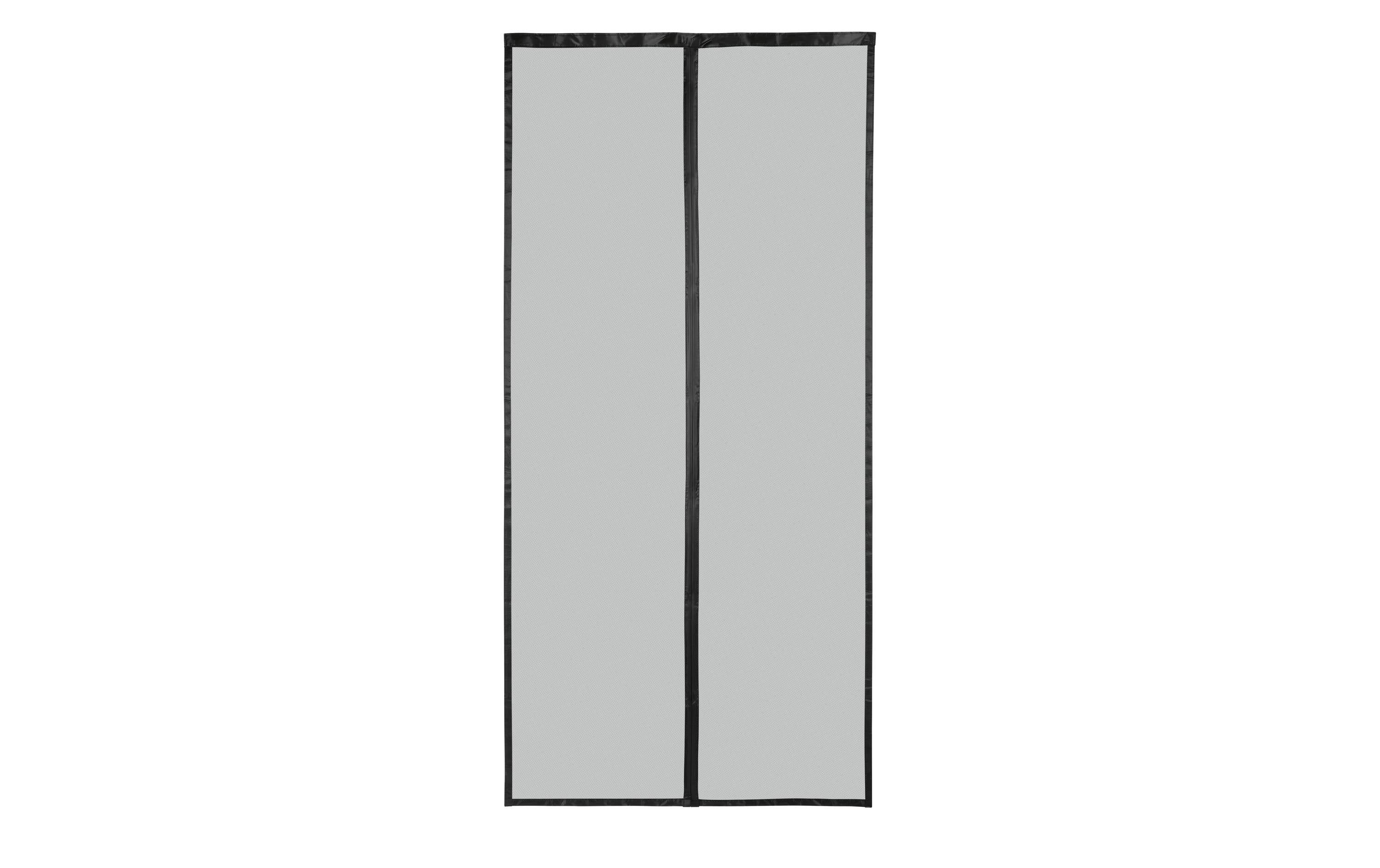 EASYmaxx Tür-Moskitonetz Strong Click, robustes Netzmaterial 100 x 210 cm Garteneinrichtung EASYmaxx