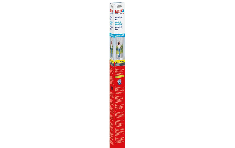 Tesa Fliegengitter Tür Anthrazit 1,20m x 2,50m Standard Garteneinrichtung tesa