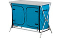 Eurotrail Campingschrank Grau Polyester Wetterbeständig 85x45x90cm Sport & Freizeit > Camping > Camping Zubehör Eurotrail
