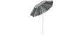 Sonnenschirm Beach Grau Polyester UPF 50+ 195x195 cm Garteneinrichtung Eurotrail