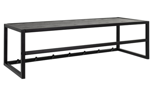 AC Design Wandgarderobe Seaford Schwarz