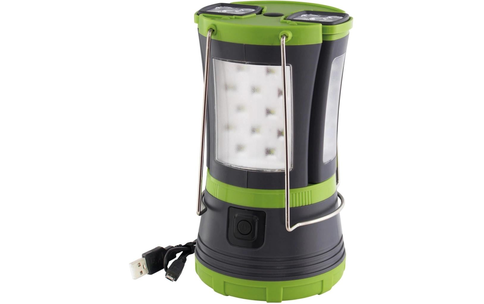 Eurotrail Campinglampe Multi Light Schwarz Kunststoff wiederaufladbar Sport & Freizeit > Camping > Camping Zubehör Eurotrail