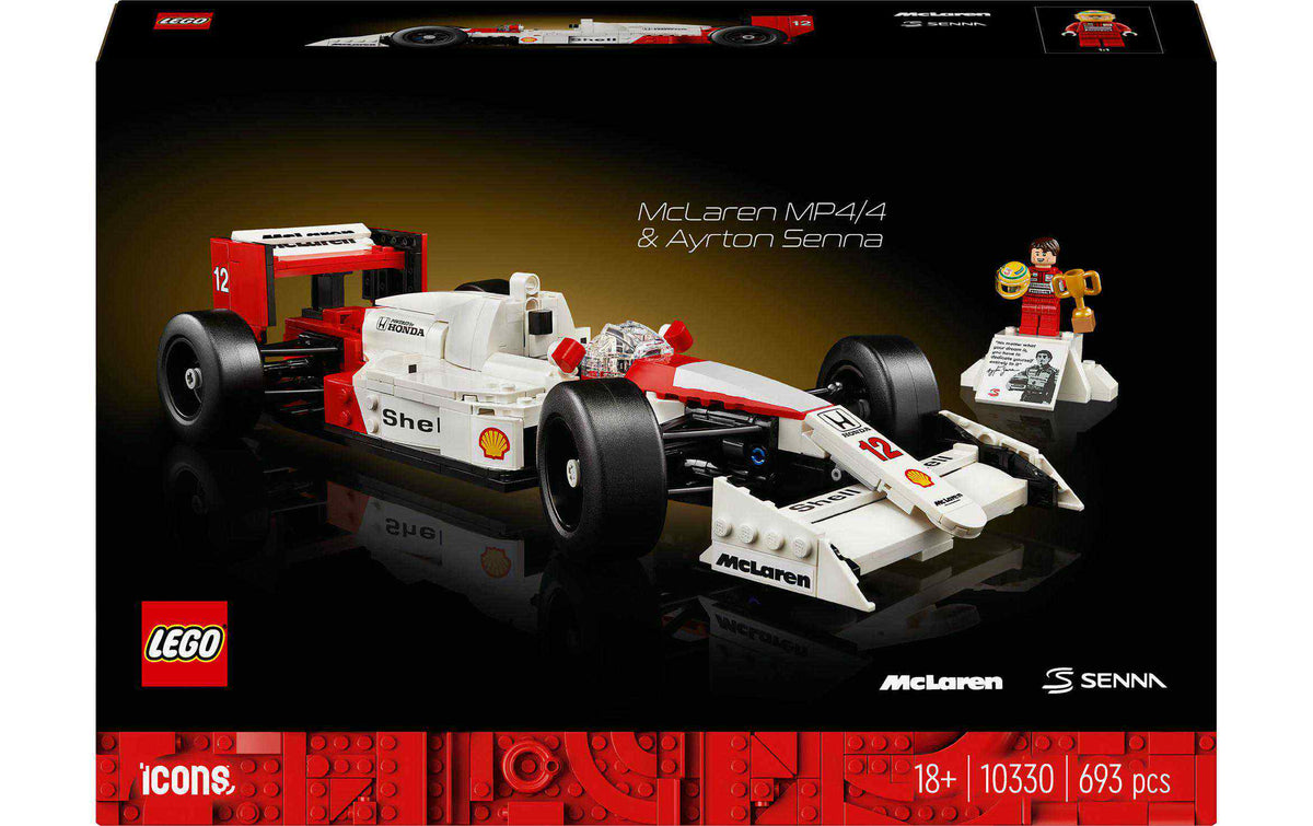 LEGO® Icons McLaren MP4/4 & Ayrton Senna 10330