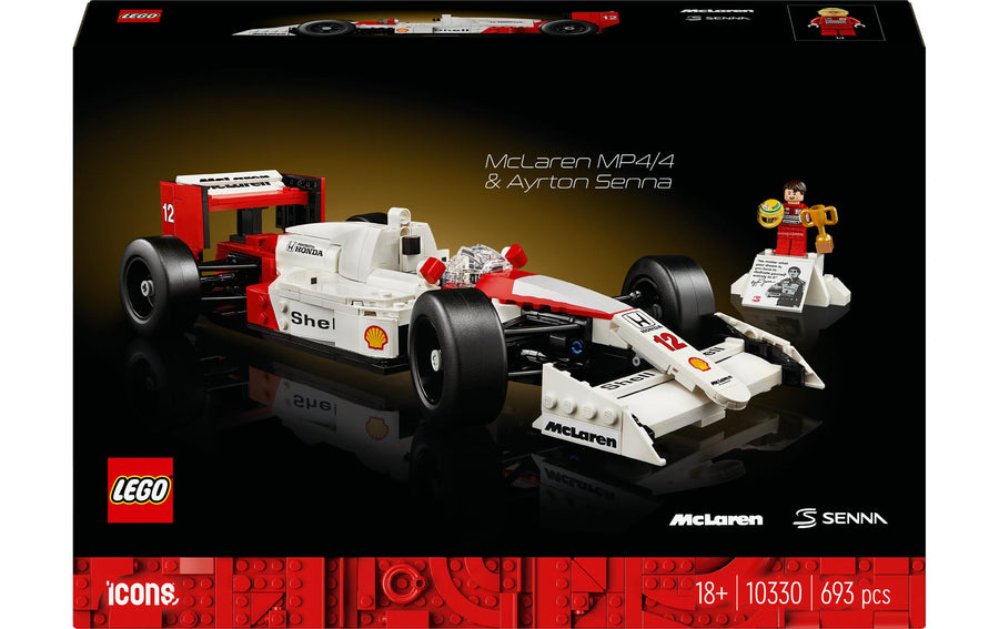 LEGO® Icons McLaren MP4/4 & Ayrton Senna 10330
