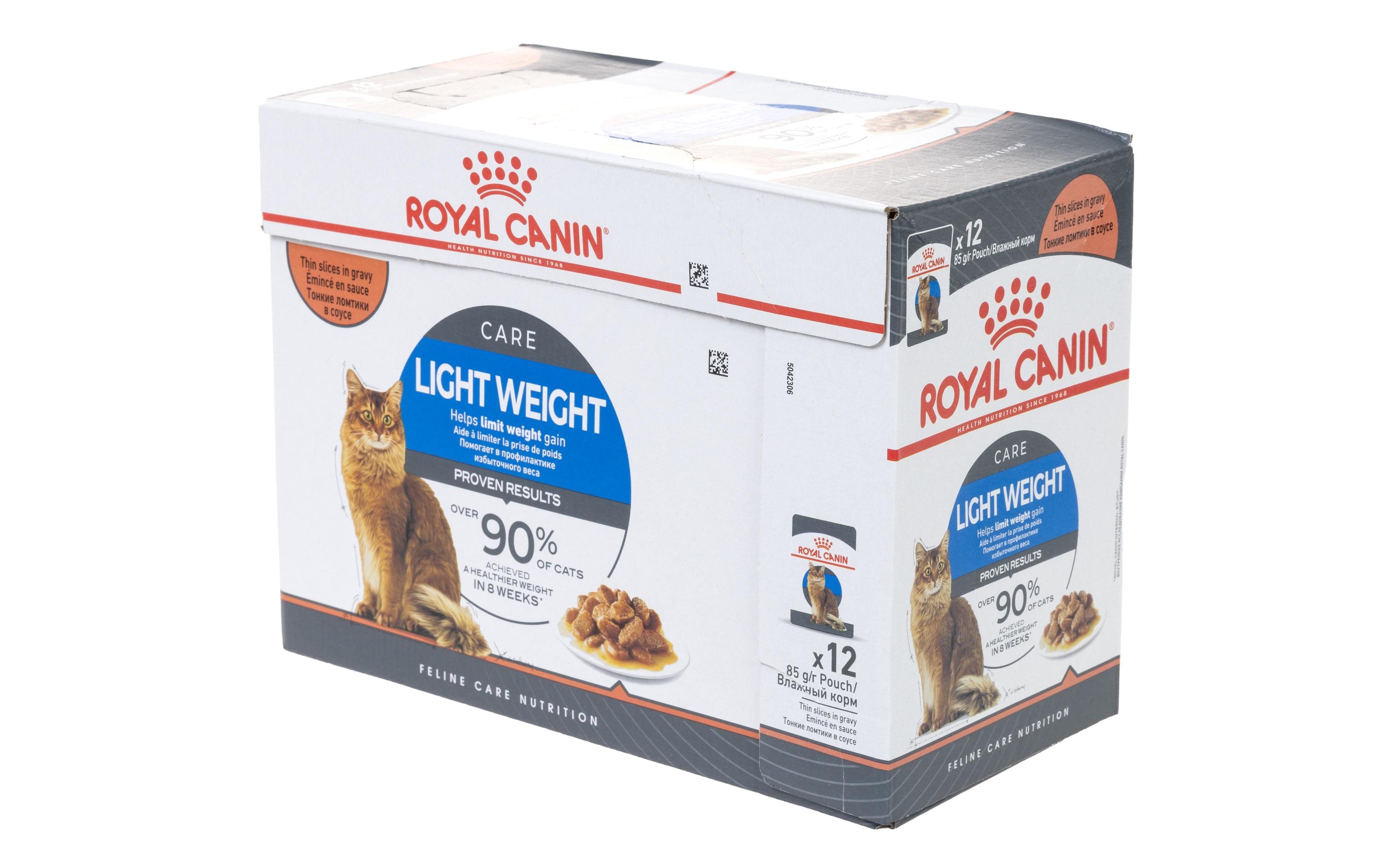 Royal Canin Feline Ultra Light Sosse 12x85g, Care Nutrition