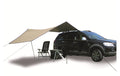 Eurotrail Carside Tarp wetterfest Braun Safari/Marine Blau 360x350 cm Garteneinrichtung Eurotrail
