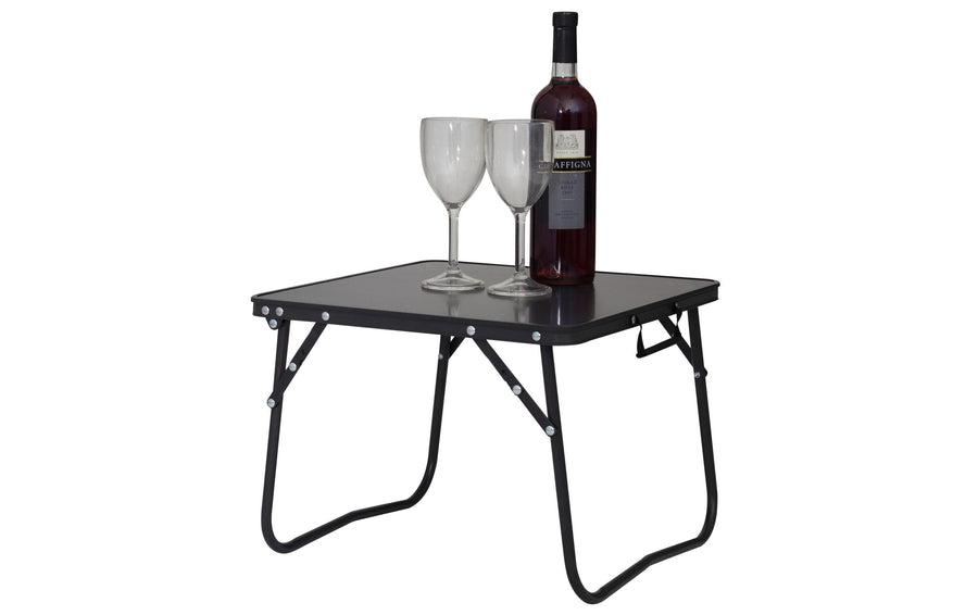 Eurotrail Campingtisch Pescara XS Aluminium Grau 70x70 cm Garten & Outdoor > Gartenmöbel > Gartentische Eurotrail
