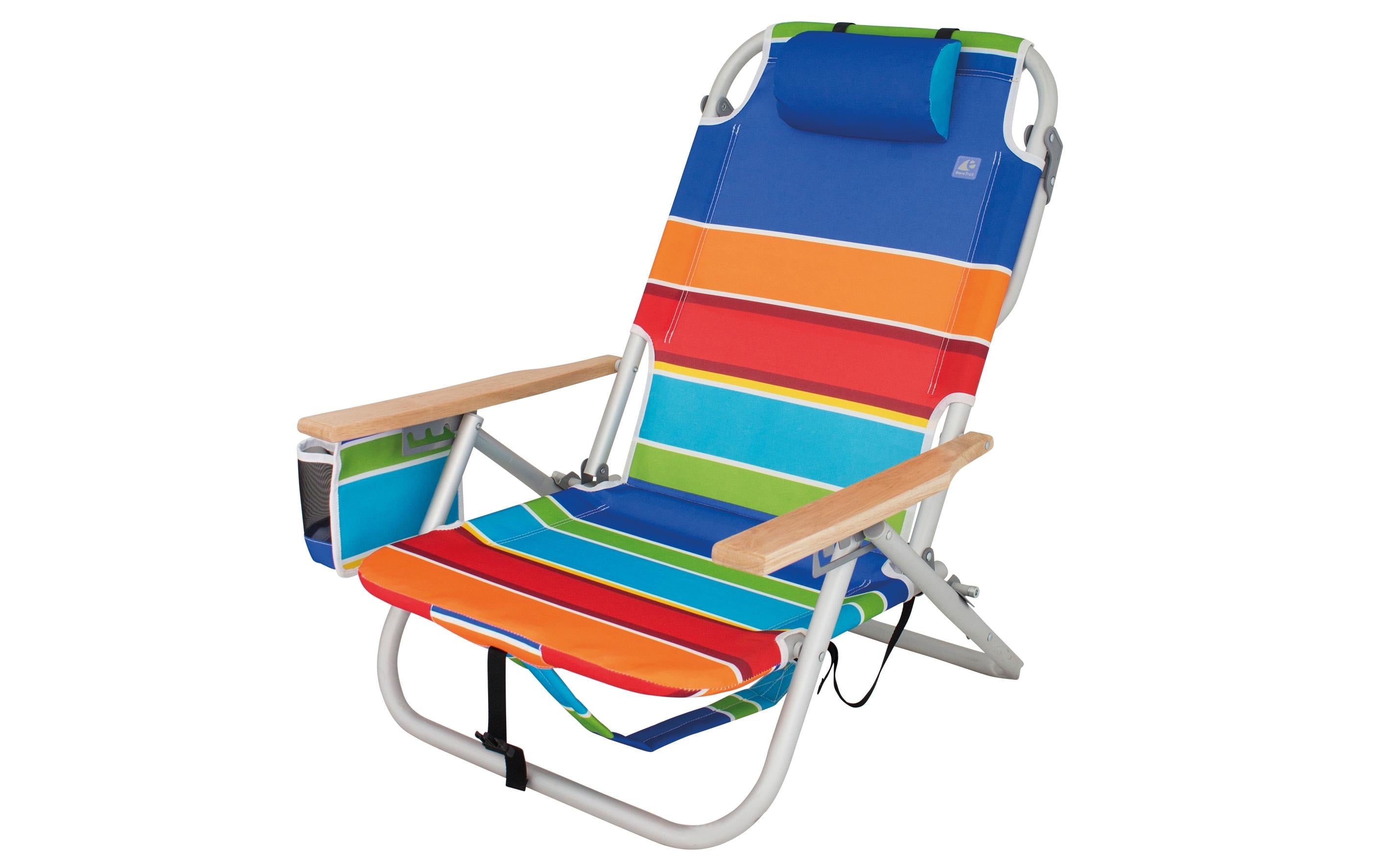 Eurotrail Strandstuhl Mehrfarbig Polyester Leicht und Stabil Garten & Outdoor > Gartenmöbel > Gartenstühle Eurotrail
