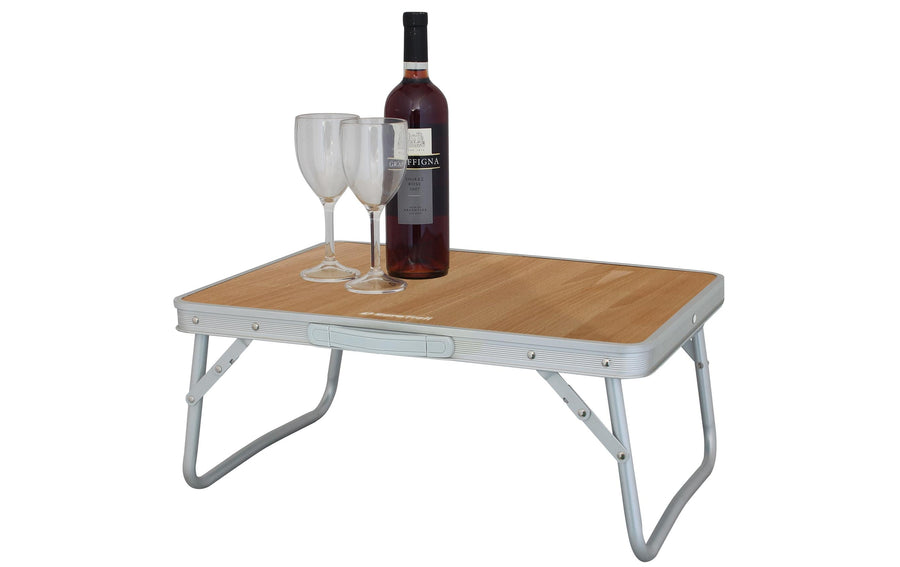 Eurotrail Campingtisch Dornas MDF Grau 120x60 cm Garten & Outdoor > Gartenmöbel > Gartentische Eurotrail