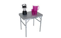 Eurotrail Campingtisch Sante Aluminium Grau Klappbar 120x60 cm Garten & Outdoor > Gartenmöbel > Gartentische Eurotrail