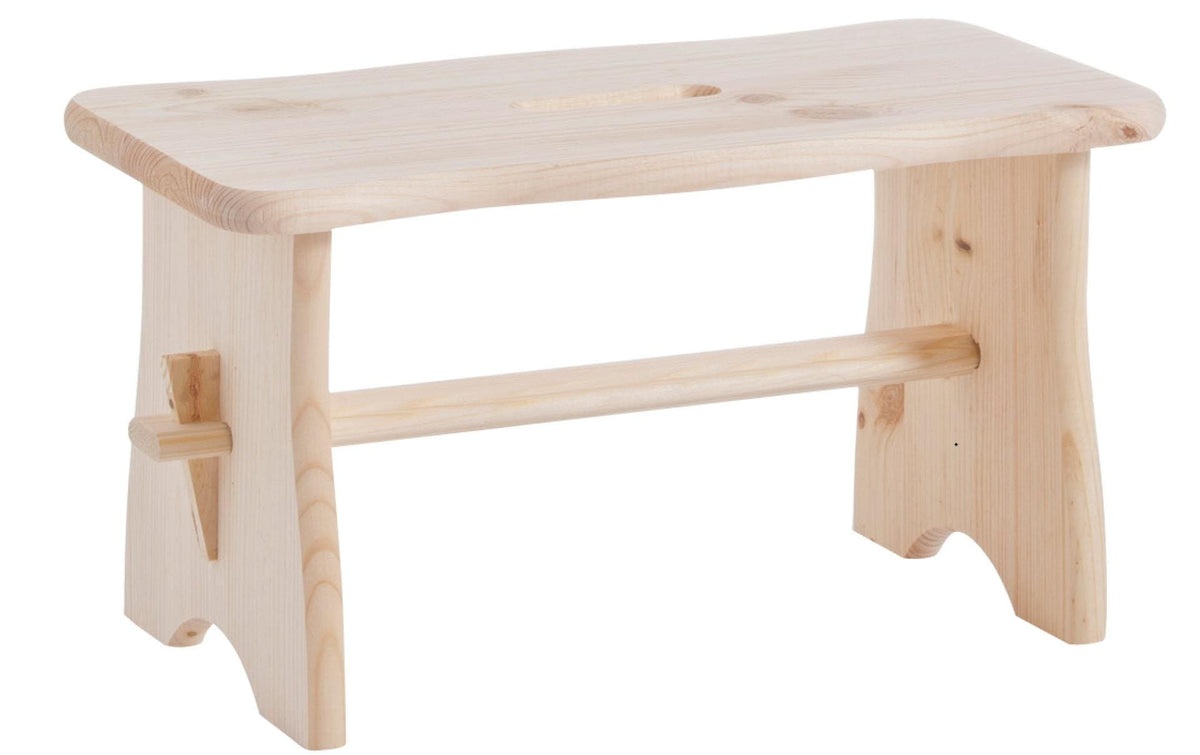 Sitzbank 39 x 19 x 21 cm Nature aus Holz von Zeller Present