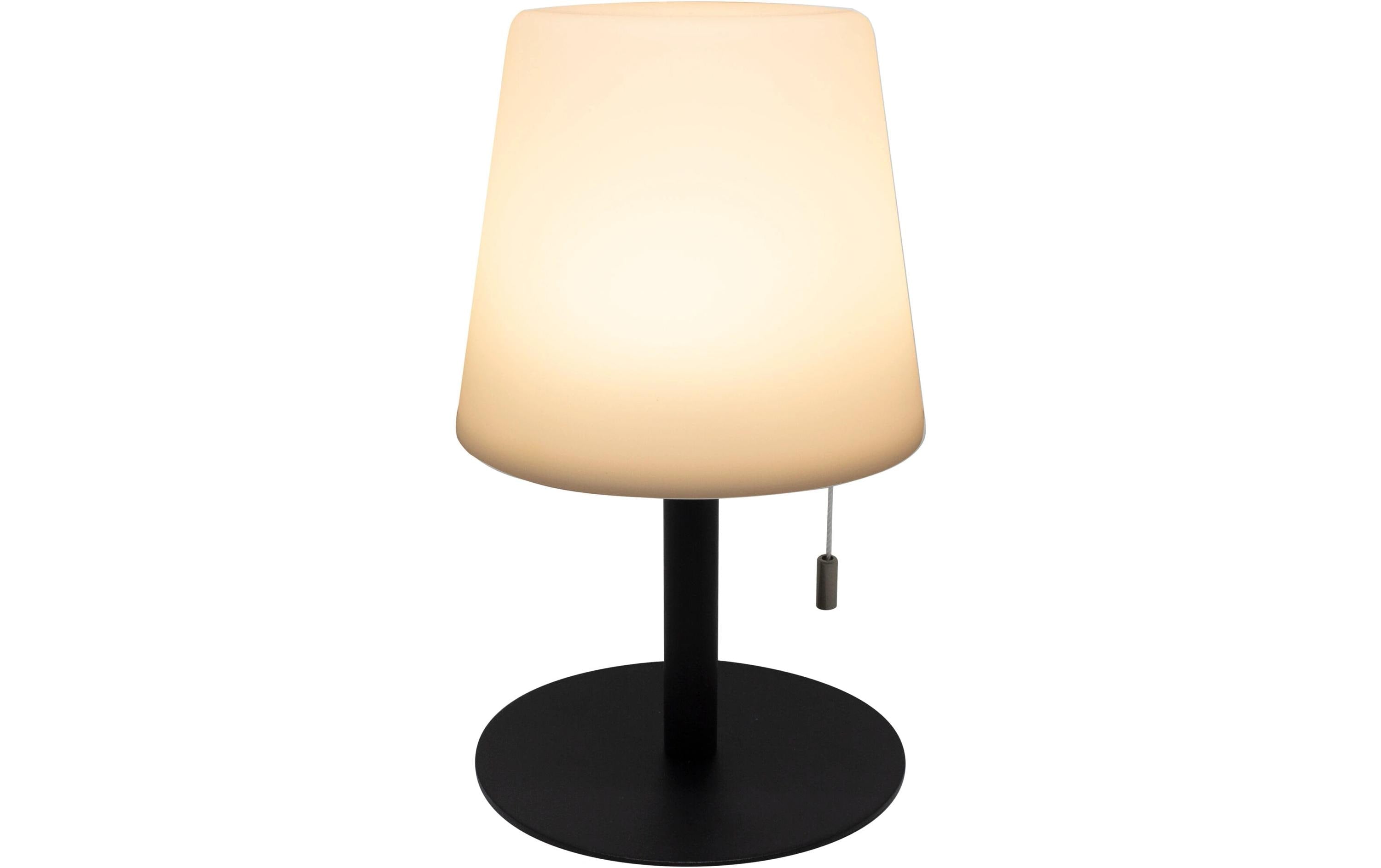 Spark Tisch Lampe, wiederaufladbar Schwarz