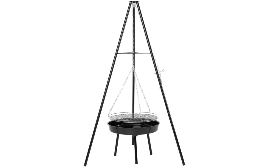 STRUCT Dreibein Grill beschichtet aus Stahl mit Feuerschale 150 cm Grills & Feuerstellen STRUCT