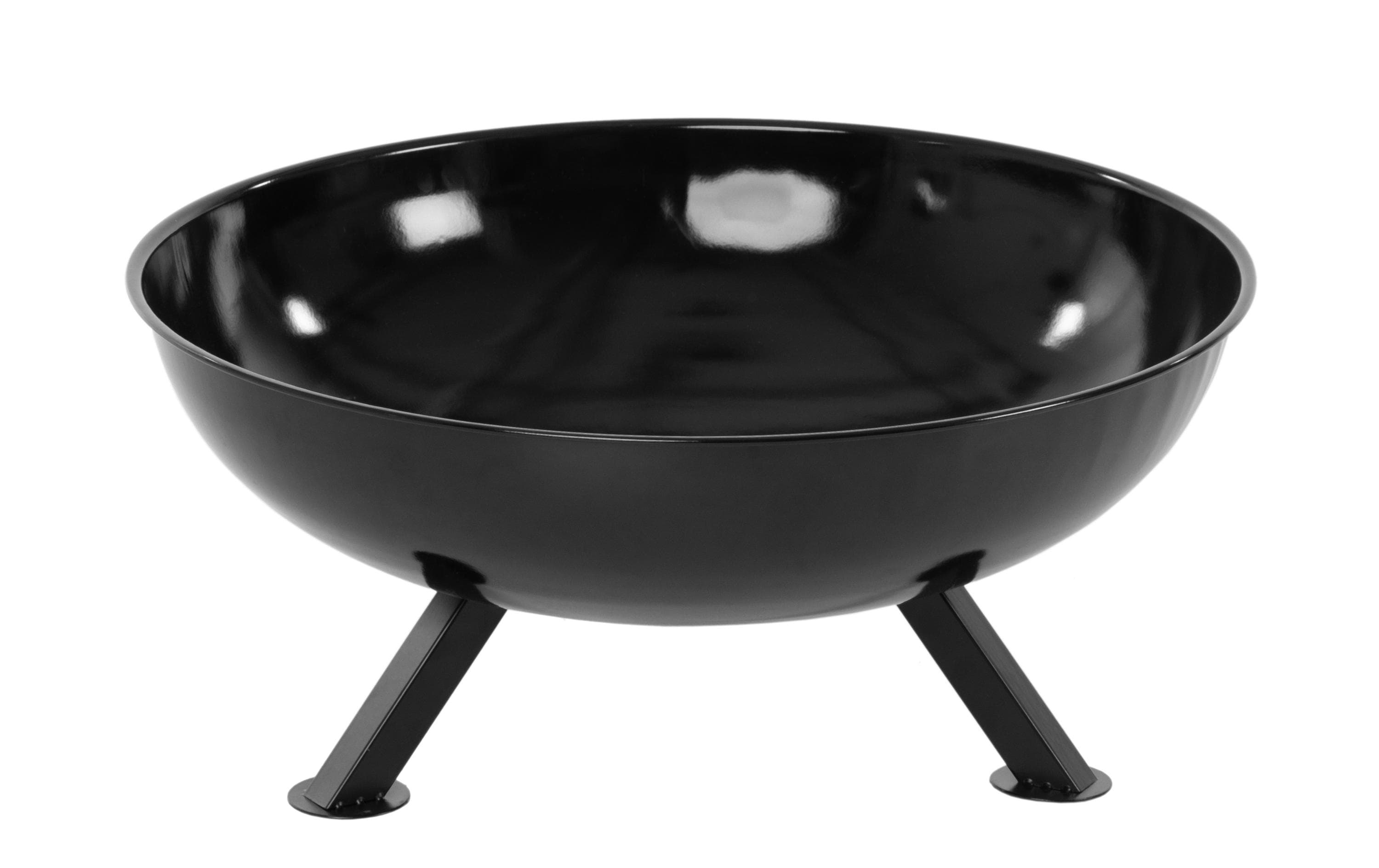 STRUCT Feuerschale Stahl emailliert 66 cm für Garten Grills & Feuerstellen STRUCT