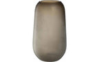 Leonardo Vase Trogolo 40 cm Glas. H: 40cm, D:23cm, Taupe