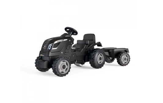 Smoby Traktor Farmer XL Tretfahrzeug Schwarz