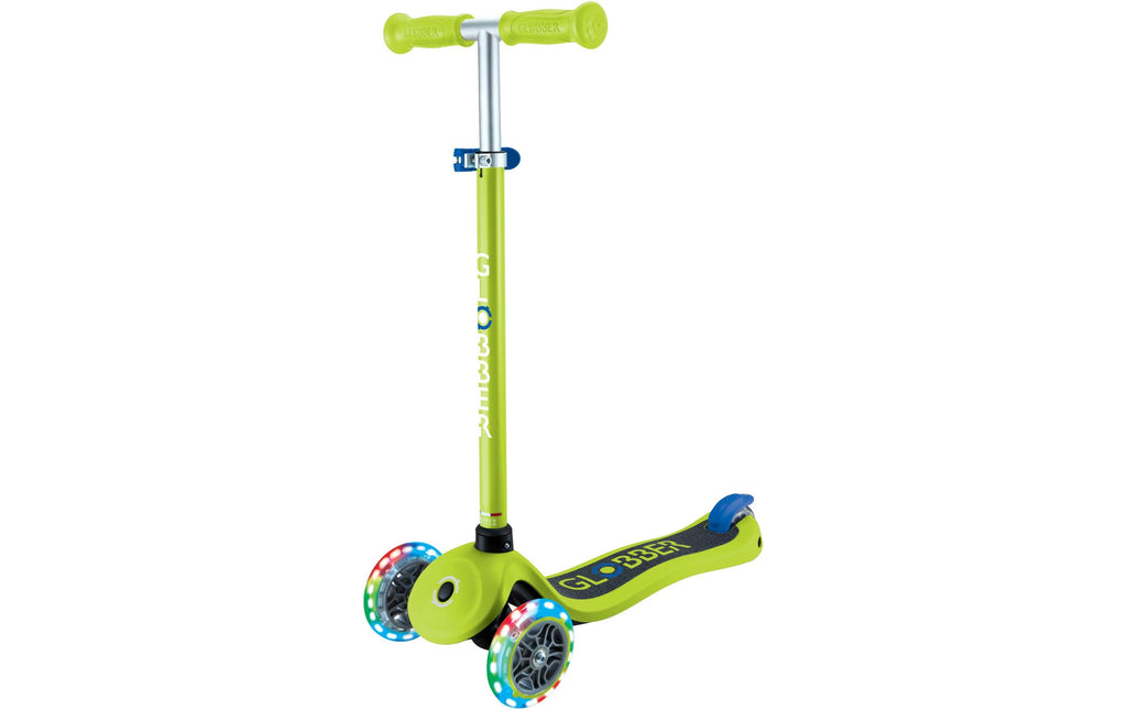 GLOBBER Scooter Primo Lights Limettengrün