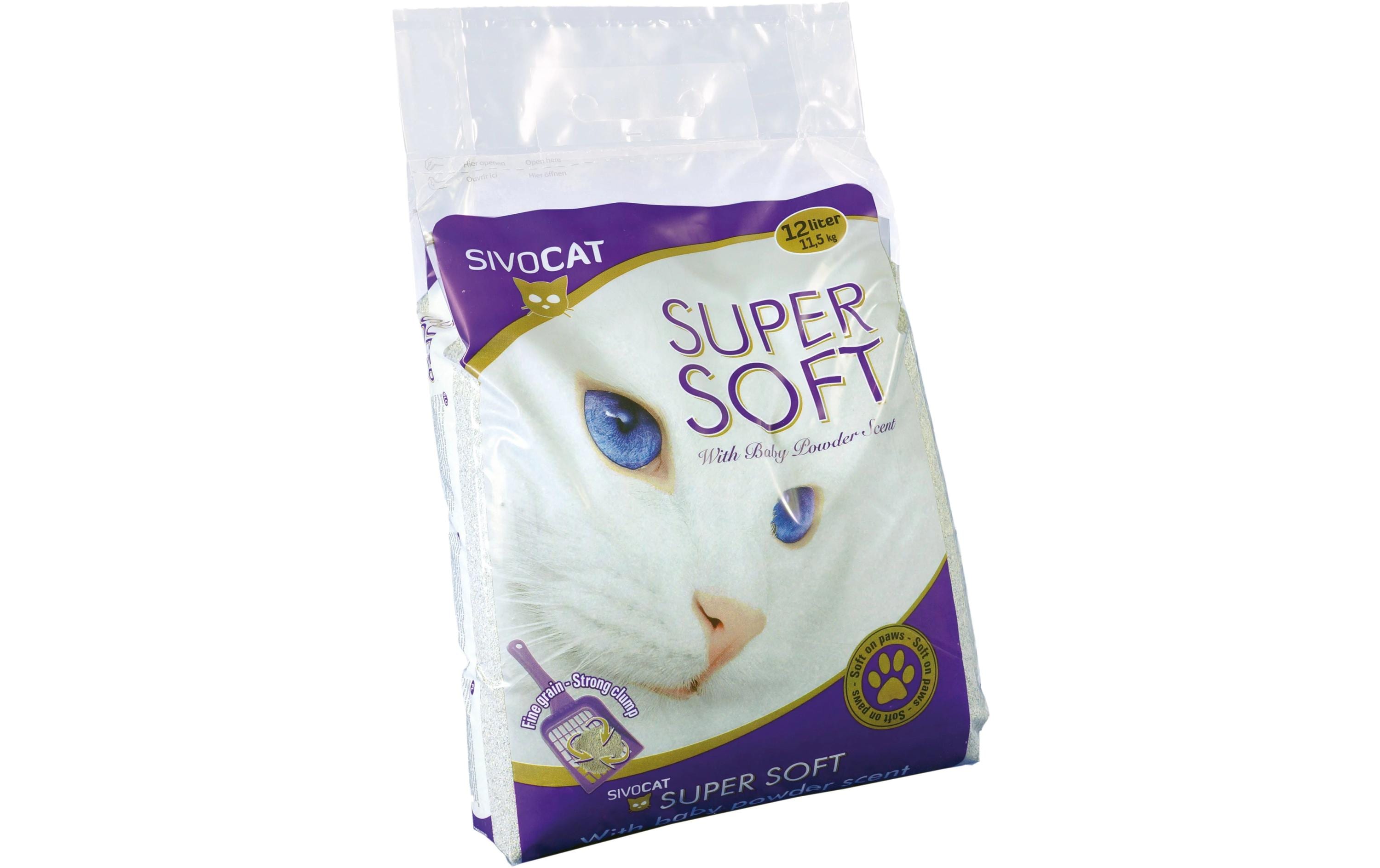 SivoCat SuperSoft 12L / 11.6kg Babyduft feinklumpend