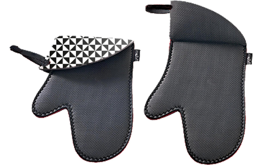 Moha Protector Schutzhandschuh Neopren Schwarz 30 x 24 cm Grills & Feuerstellen Moha